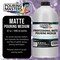 32oz (Quart) Pouring Paint Matte Medium - Professional Acrylic Medium for Improving Paint Flow & Cell Effects Creator, Viscosity Adjuster